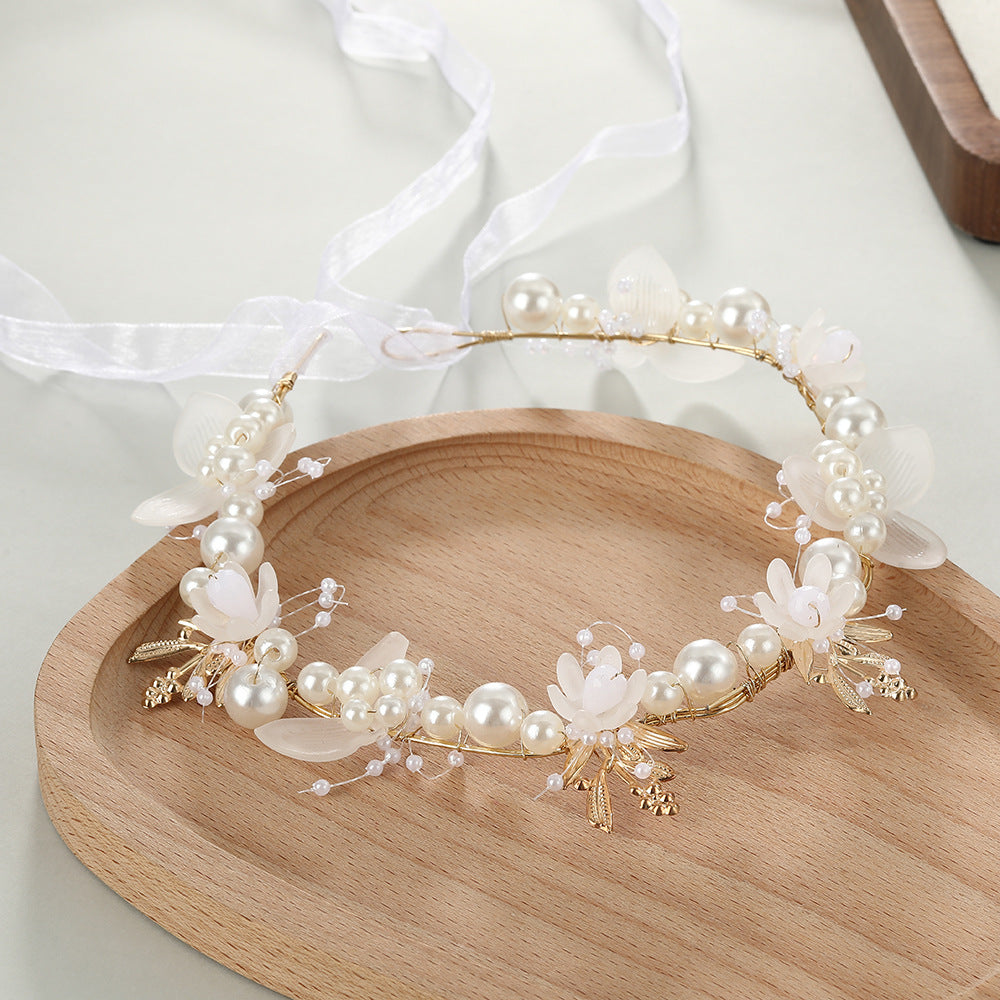 Ultra-fairy Sweet Flower And Babys-breath Wreath