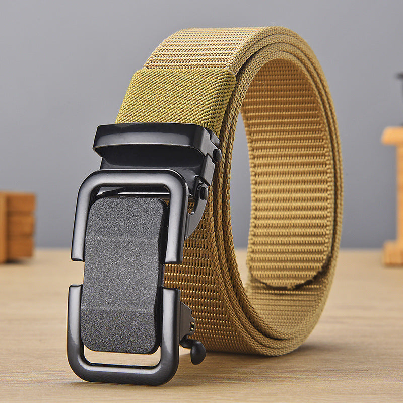 Automatic Buckle Nylon Woven Belt