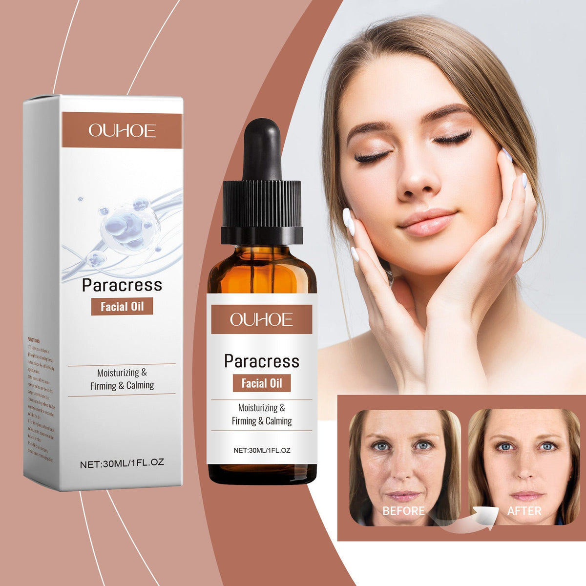 Facial Repair Care Solution Hydrating And Moisturizing