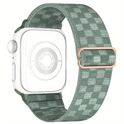 Applicable Checkered Strap Cross-border Nylon Watch Strap