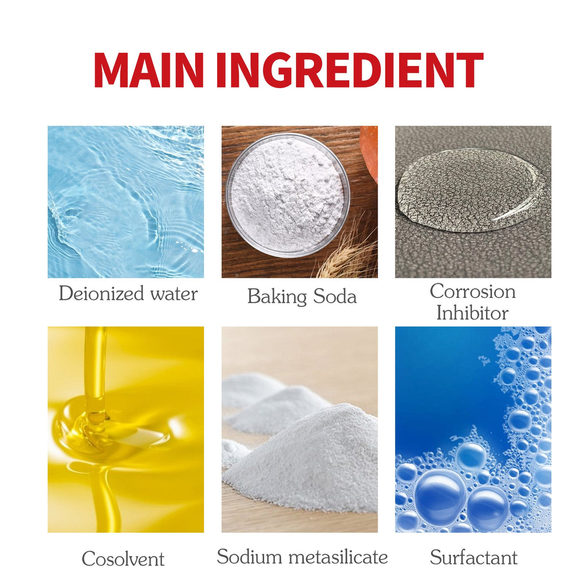 Car Multi-Functional Cleaner, Car Paint Surface Wheel Hub Metal Strong Decontamination Cleaner
