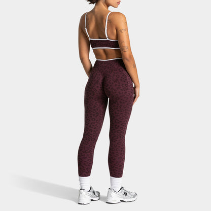 Breathable Sports Bra And Quick-drying Yoga Pants Workout Set