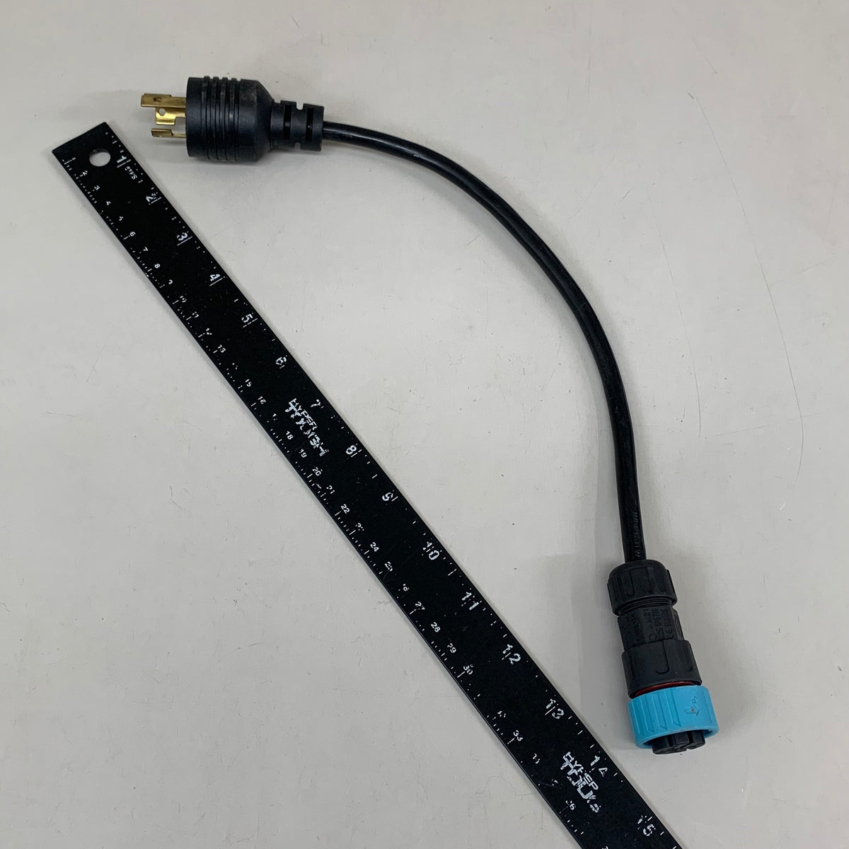 GROWER'S CHOICE Lighting Adapter Cord 15" Full Length 11" Cord M-25 277V