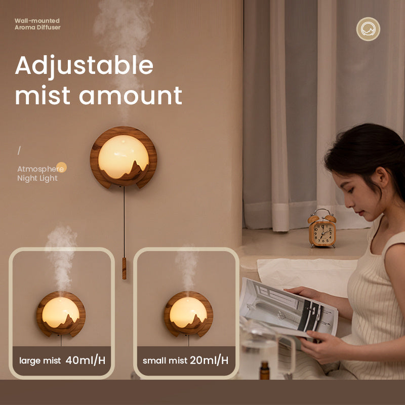 Wall Mounted Aroma Diffuser 150ml Remote