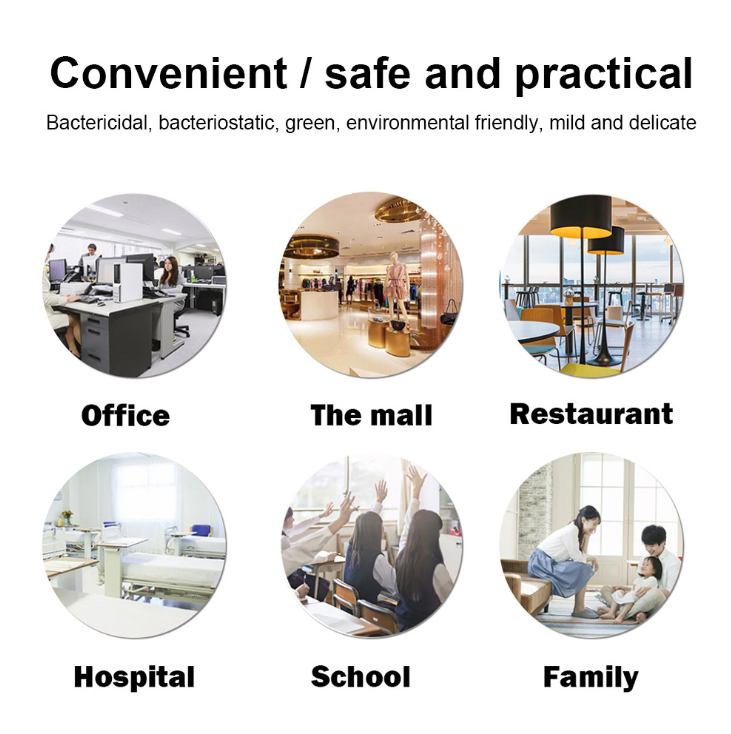 Portable No-wash quick-drying Dvanced Hand Sanitizer Soothing Gel for Protect hands from pollution cleaner for home office