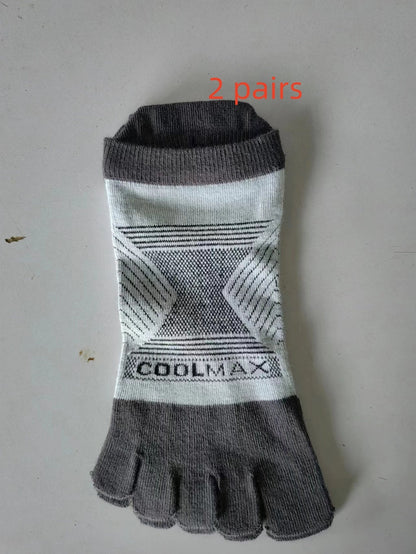 Sports Marathon Toe Socks Men
