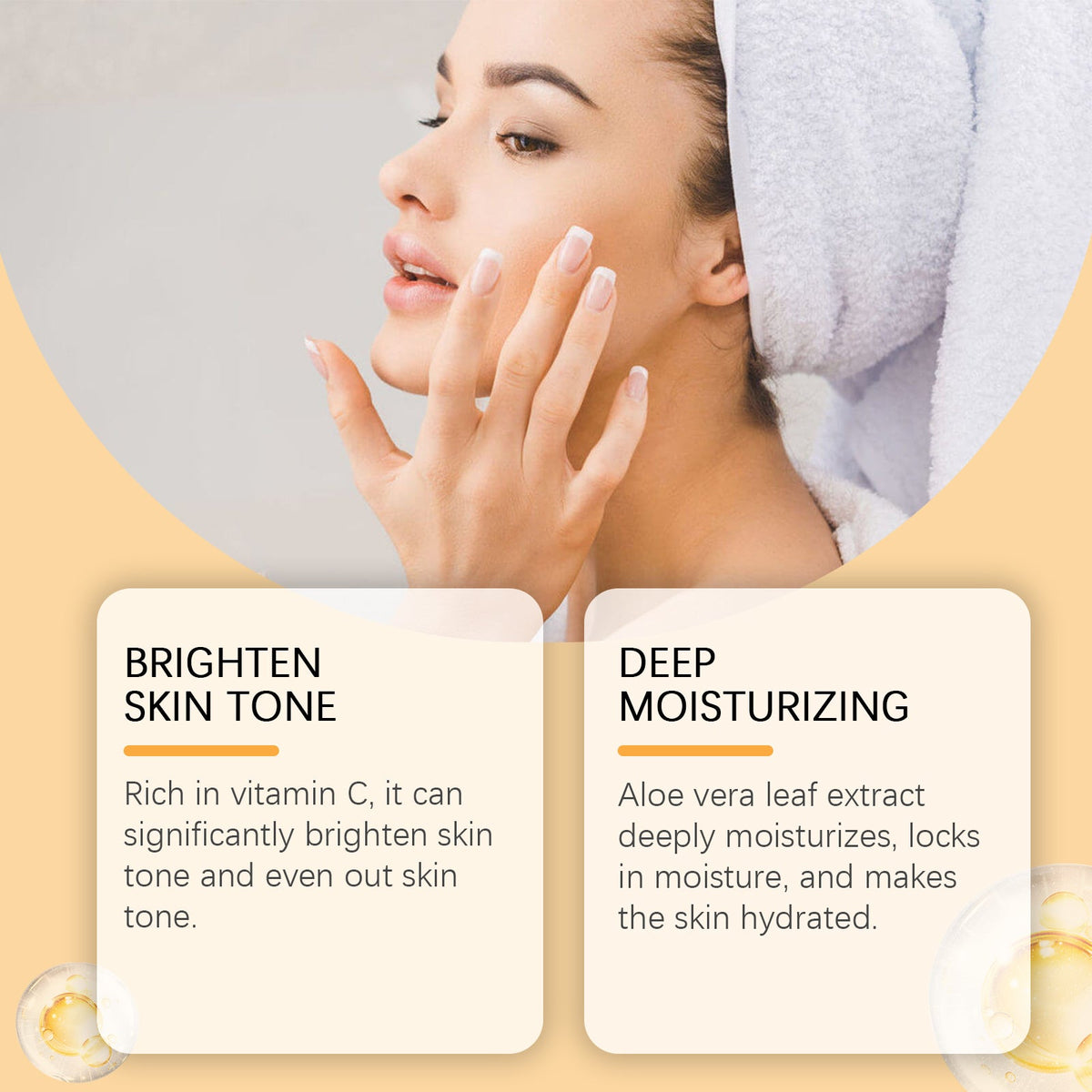 Vitamin C Aloe Vera Gel Moisturizes And Moisturizes Skin After Sun Refreshing And Hydrating Aloe Gel
