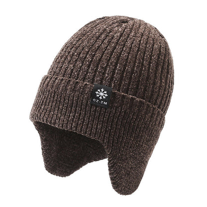 Fashion Men's Winter Fleece-lined Wool Hat