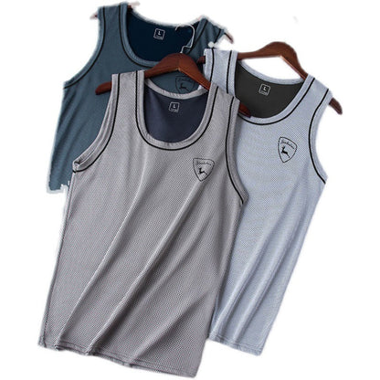 Men's Sleeveless Solid Color Tank Top