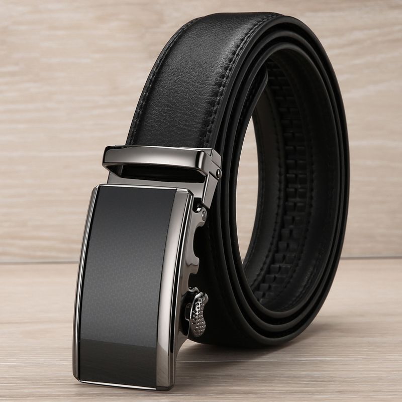 Mens Stylish Versatile And Trendy Business Leather Belt