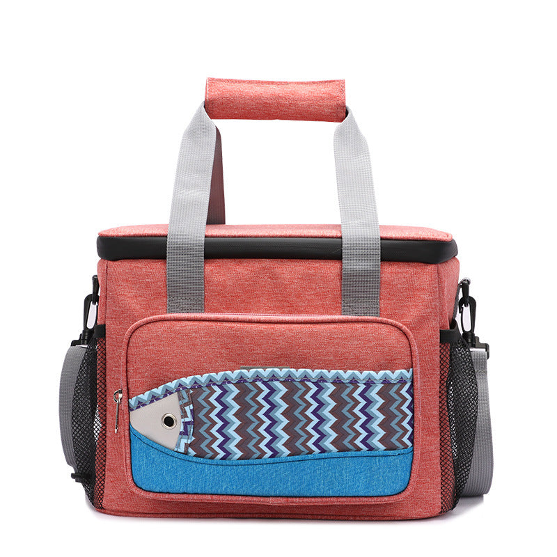 Japanese multifunctional thickened EVA leak-proof small fish insulation lunch box portable lunch bag