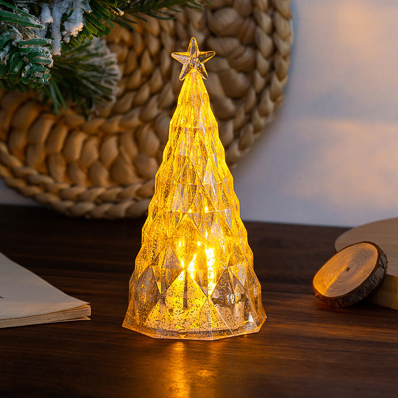 Christmas Decorations Desktop Ornaments Luminous Christmas Tree Night Lights Children's Creative Gifts Christmas Decorations Props