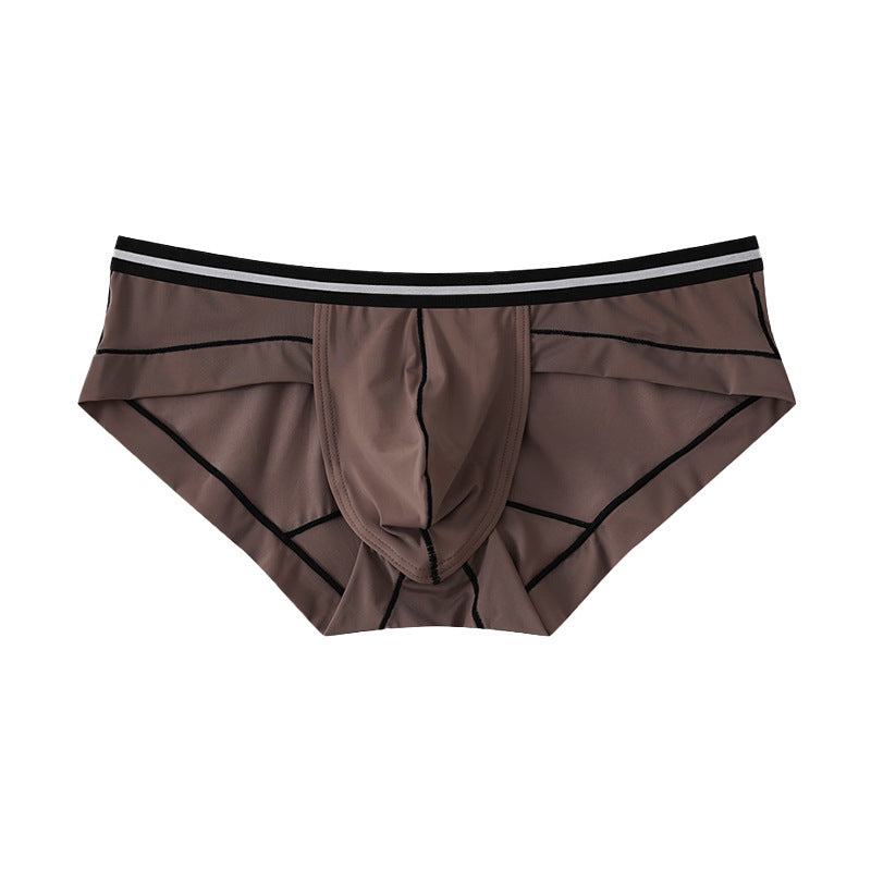 Ice Silk Men's Triangle Underwear