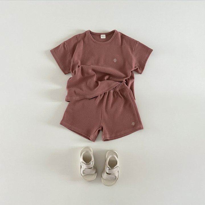Children Suit Summer Two-piece Set