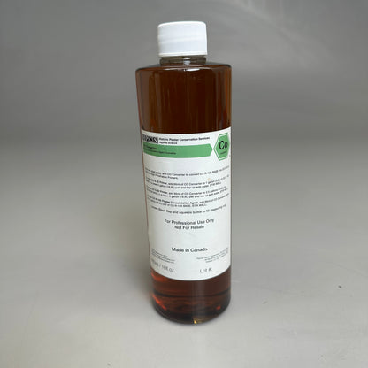 HISTORIC PLASTER Consolidation Agent Converter 480ml/ 16 fl. oz Brown