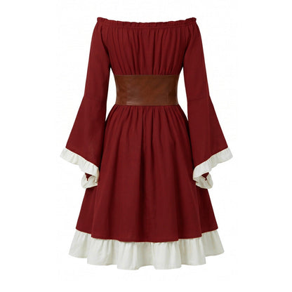Halloween Costume Binding Corset Medieval Dress