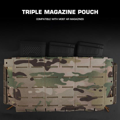 Tactical ARC V3 Molle Mag Pouch for M4/AR15, laser-cut, for hunting & airsoft.