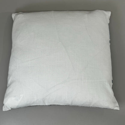 VILLA 22"x22" RN ST Lima Decorative Throw Pillow in Blue/Grey