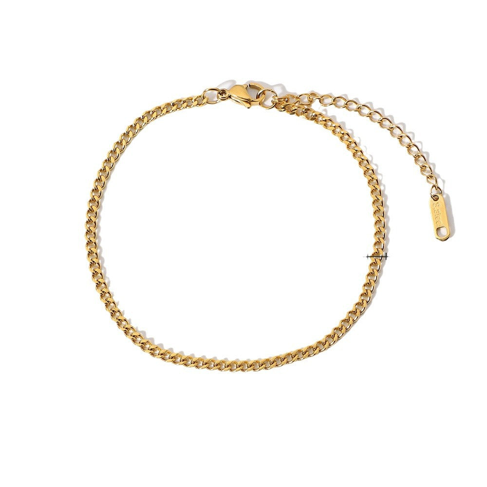 Fashion Stainless Steel Anklets Ornament