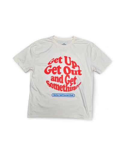 Get Something T Shirt - Sand