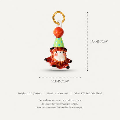 Animal Puppy Series Zircon Pendant