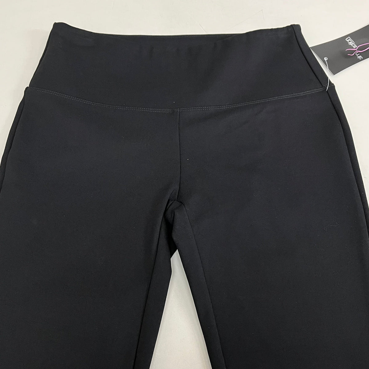 MULTIPLES Legging Petite Women's Sz M Black M9031P
