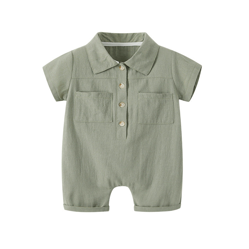 Newborn Baby Boy Casual Onesie
