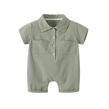 Newborn Baby Boy Casual Onesie