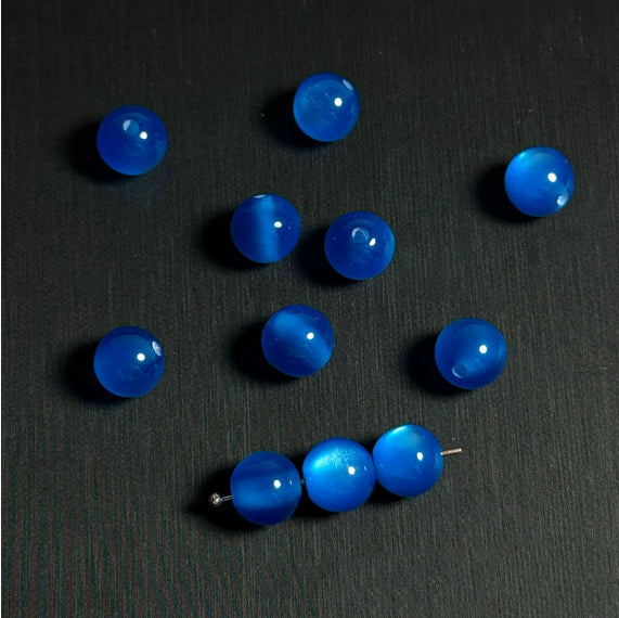 Resin Beads Cat Eye Round Beads Ornament