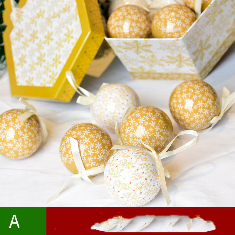 Christmas Gift Box with Tree Decoration Pendant