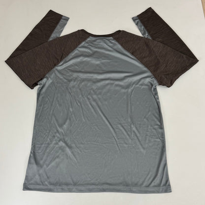 NFL Cleveland Browns Long Sleeve Shirt XL Brown/Grey 1802970 Established 1946