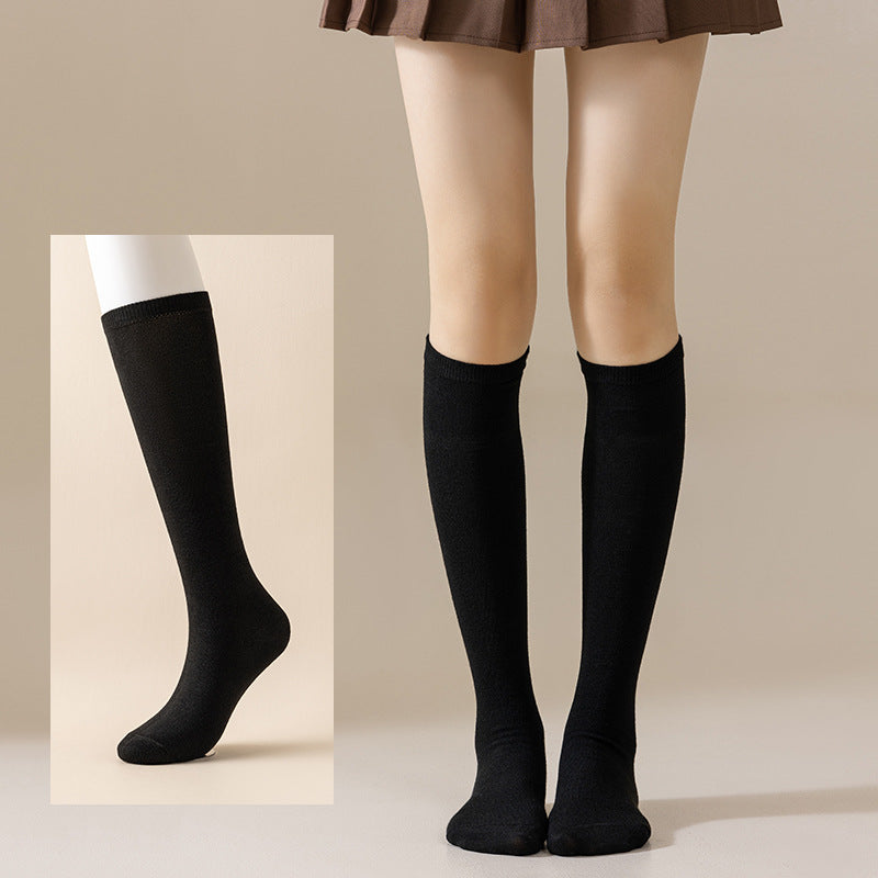 Women's Japanese-style Solid-color JK Socks