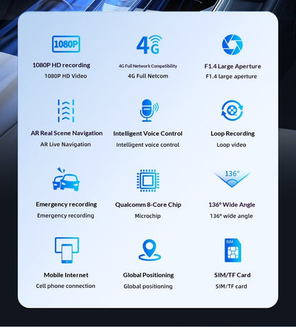 Carlinkit CarPlay To Android Auto Wireless Car Adapter, Smart Screen Box For Navigation, Dash Cam & Phone Screen Mirroring