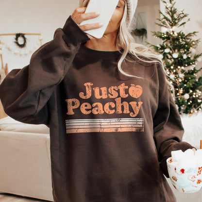 Patterned Print Crew-neck Sweatshirt