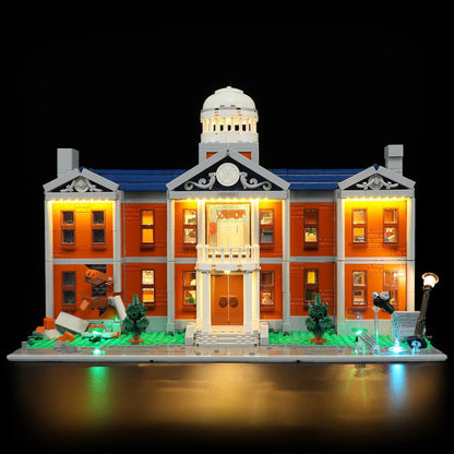 Yearicks compatible with LEGO building block lighting 76294 Xavier Genius Youth School LED decorative lighting