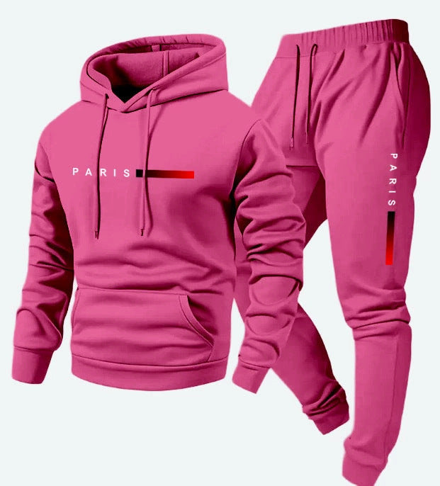 Loose Letter Sweater Coat Long Sleeve Trousers Cover
