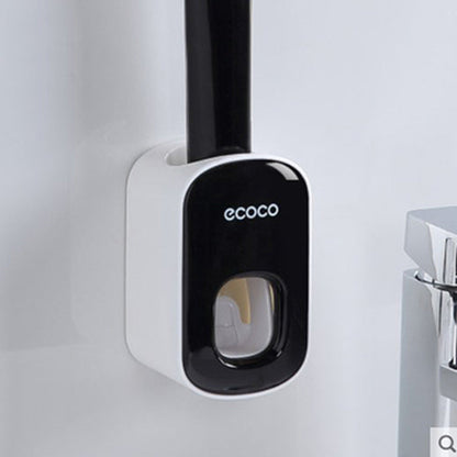 Wall Mounted Automatic Toothpaste Dispenser Set