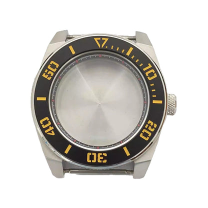 43mm 316 Stainless Steel Aluminum Bezel Watch Case Accessory