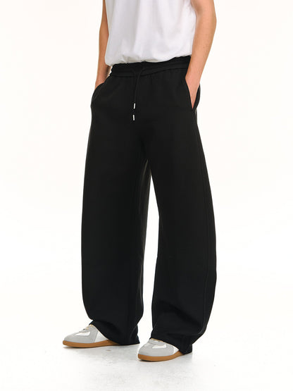 Soft Chew And Stretchy Air-layer Loungewear Banana Pants