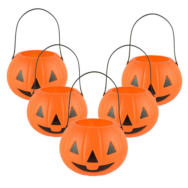 Halloween Pumpkin Decorations Spooky Pumpkin Bucketnew Style