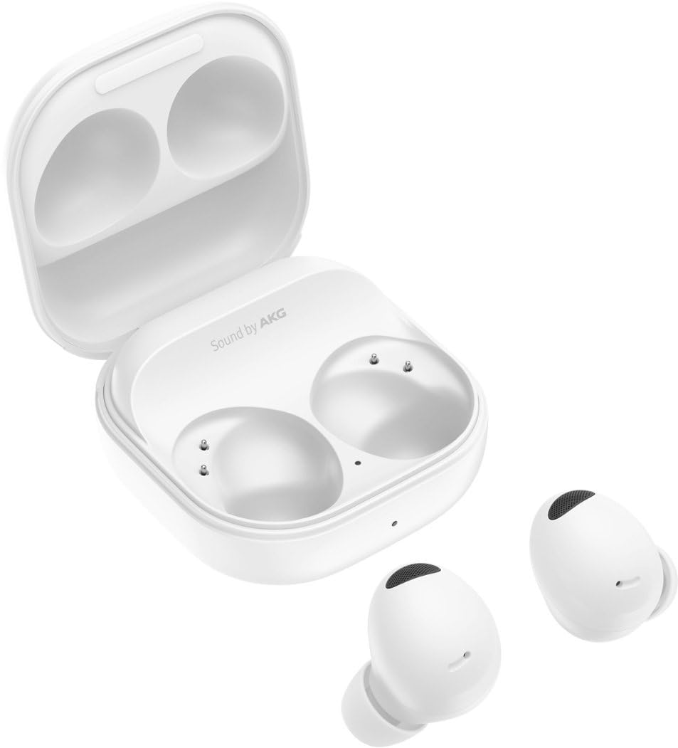 Samsung Galaxy Buds2 Pro True Wireless Bluetooth Earbud Headphones - White (Renewed)
