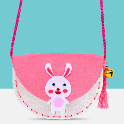 Cartoon Non-woven Bag Kindergarten Paste Material Package Educational Toys