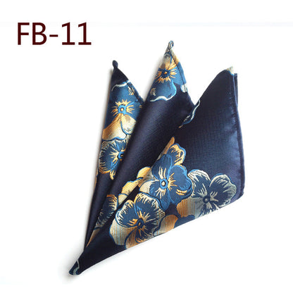 British Business Polyester Yarn Jacquard Small Towel