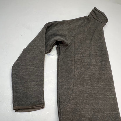 PATAGONIA Quarter Zip w/ Pocket 100% Polyester Jacket Men's Sz XL Brown (Used)