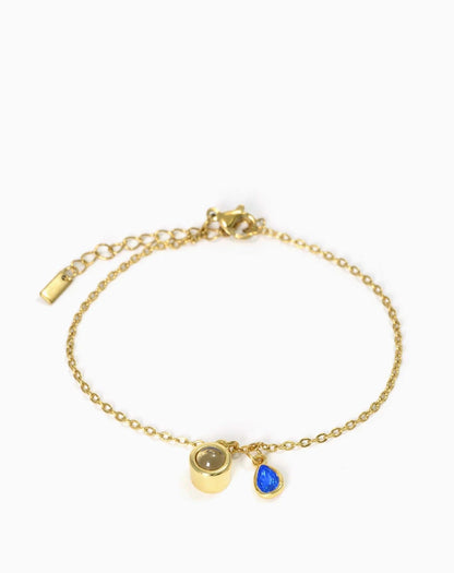 Twelve Birthstone Round Bracelets