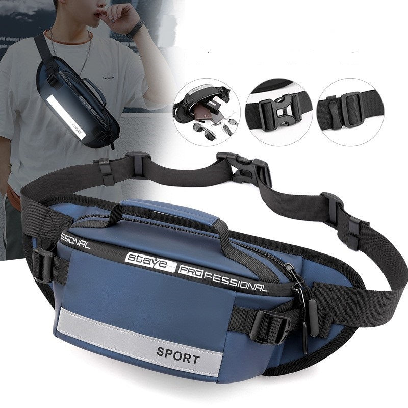 Reflective Waist Bag for Men
