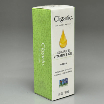 CLIGANIC (3 PACK) 100% Pure VITAMIN E OIL 30ml BB 05/2028