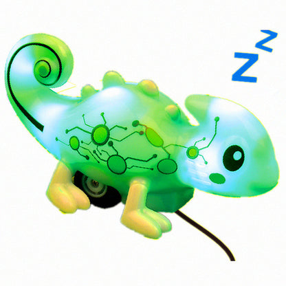 Light Induction Drawing Line And Pen Toy Robot