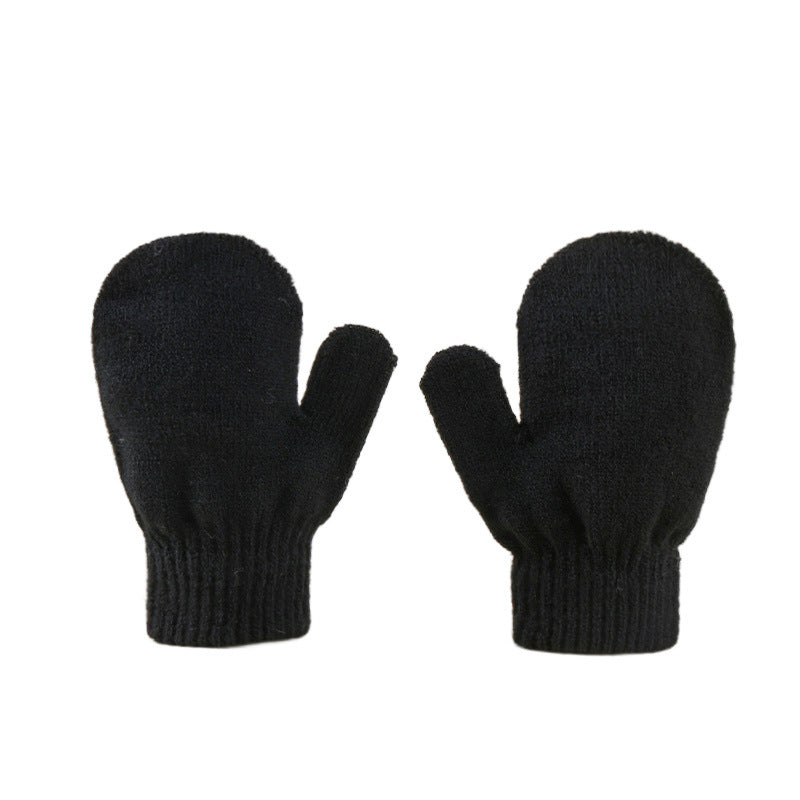 Children Hat Knitted Hat Gloves Suit