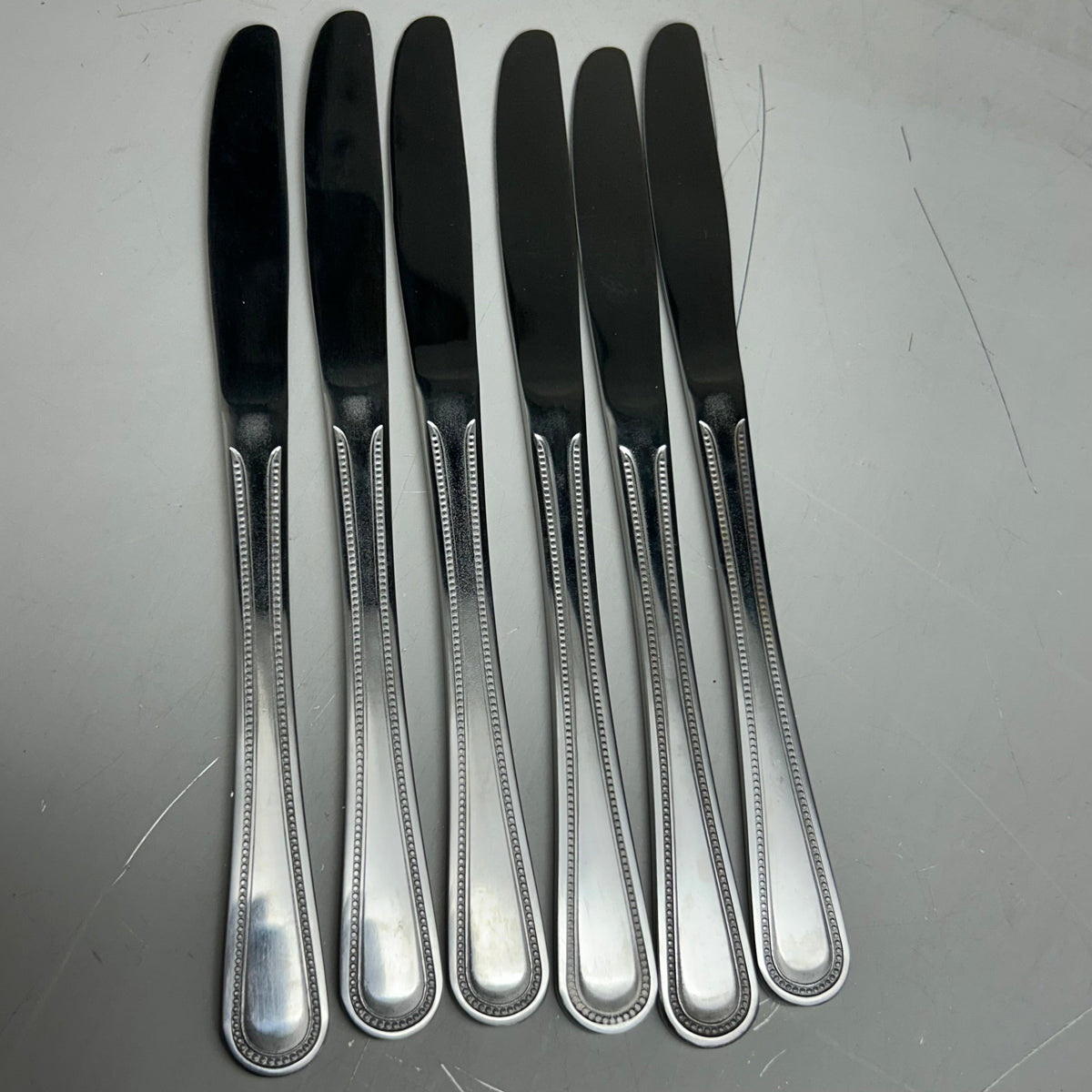 ABC (12 Pack) Stainless Steel Kyle Dinner Stamped Knives 8.5" KYLE-08 (New Other- Distressed Packaging)